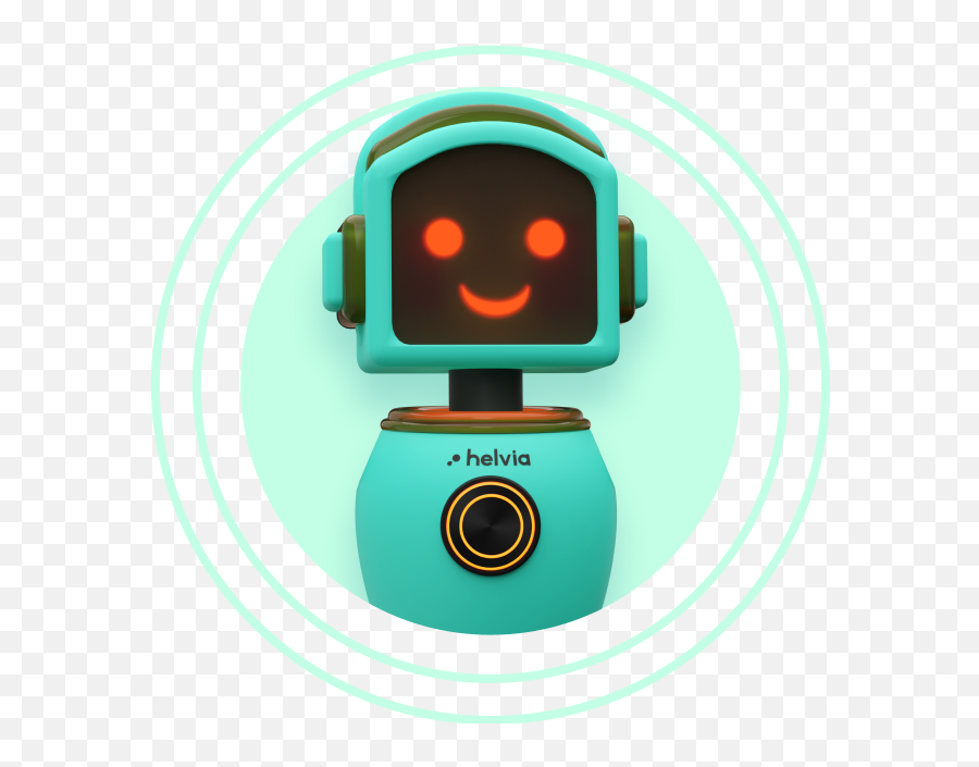 Helvia Technologies Experience Management With Bots - Portable Png,What Is The Green Robot Icon