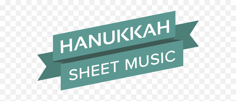 Hanukkah Sheet Music - Horizontal Png,Hanukkah Icon