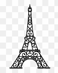 Eiffel Tower Svg Free Clipart - Paris png