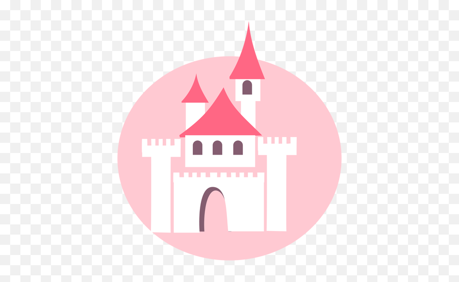 Cute Pink Castle - Transparent Png U0026 Svg Vector File Language,Walt Disney World Cinderella Castle Sticker Icon