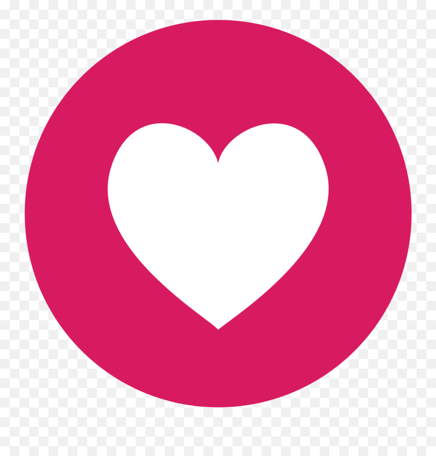 Fileeo Circle Pink White Heartsvg - Wikimedia Commons Emoji Facebook Love Png,Heart Icon Pink