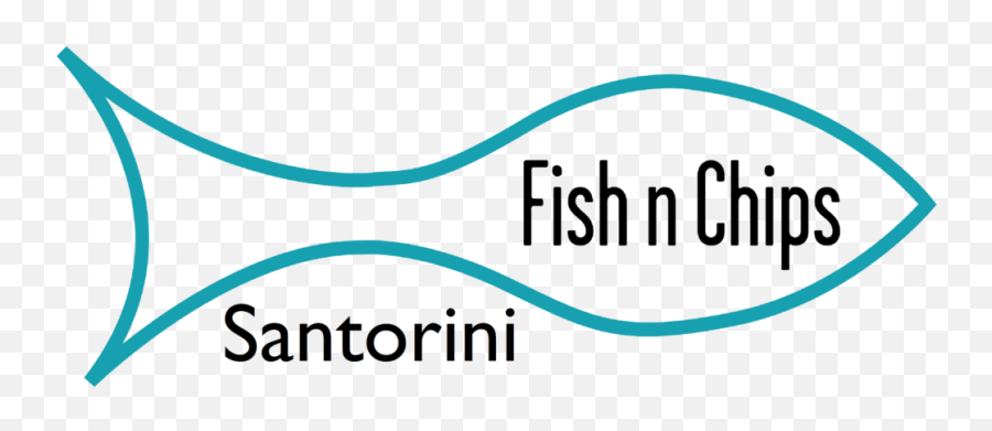 Cropped - Santorinilogopng Santorini Fish And Chips Lifenet Health,Fish Logo Png