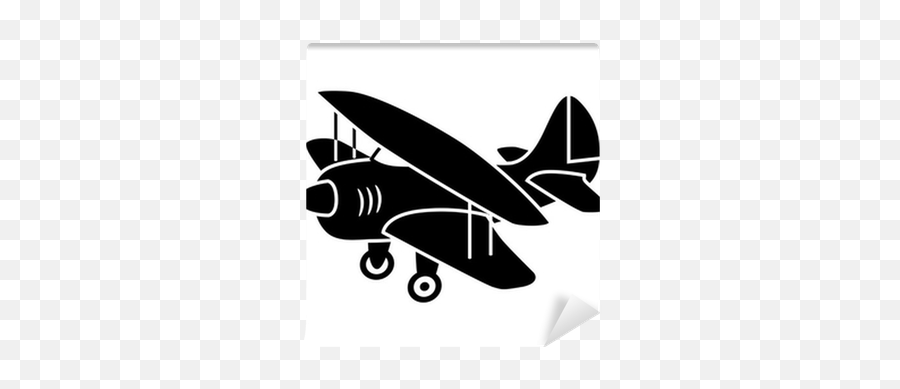Plane Icon Wall Mural Pixers - Automotive Decal Png,Icon Sport Plane