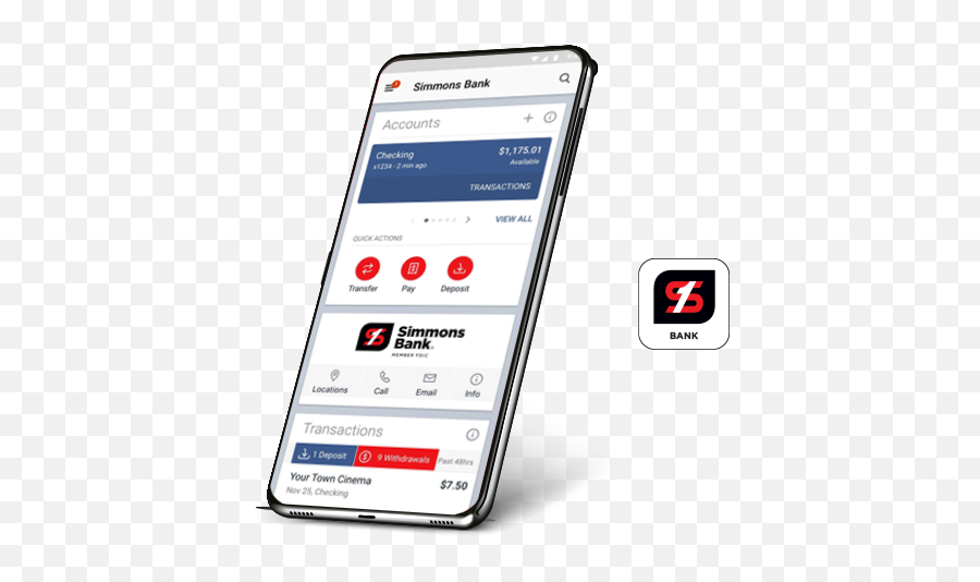 Download App Simmons Bank - Mobile App To Bank Png,Bank Of America Desktop Icon