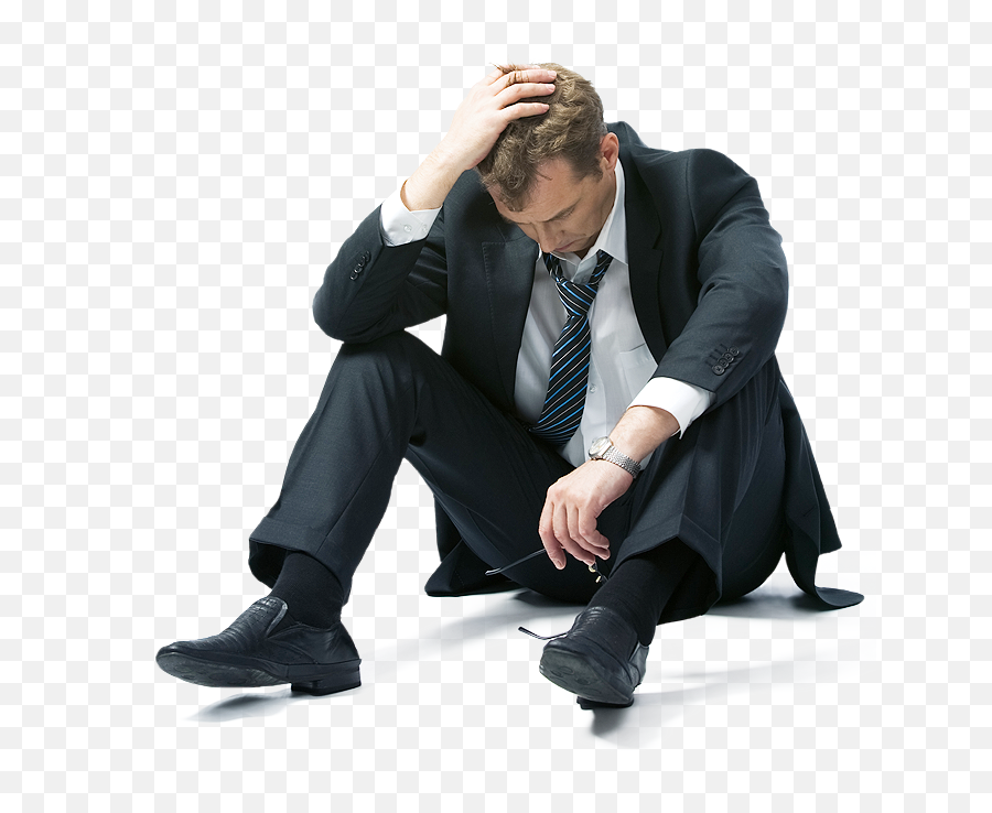 Unemployed Transparent Png Svg Clip Art For Web - Man Sad Png,Unemployed Icon