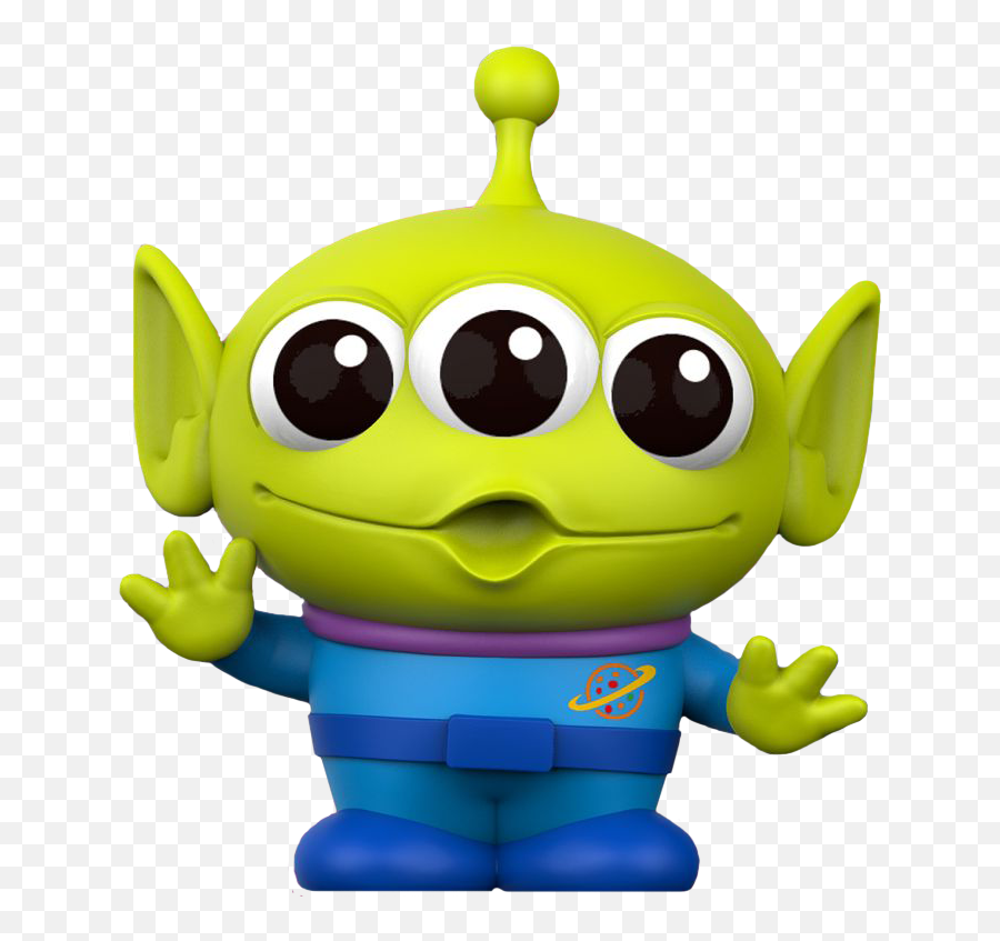 Toy Story 4 Alien Cosbaby Hot Toys Bobble - Head Figure By Cartoon Toy Story Alien Png,Woody Toy Story Png