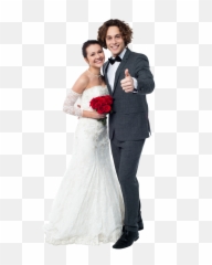 Wedding Couple Png Image - Transparent Married Couples