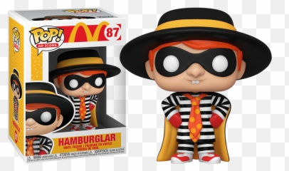 Funko Pop Ad Icons Mcdonaldu0027s Hamburglar 87 Vinyl Figure - png