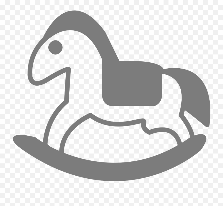 Download Hd Toy Horse Icon - 2 Horse Transparent Png Image Sketch,Horse Icon