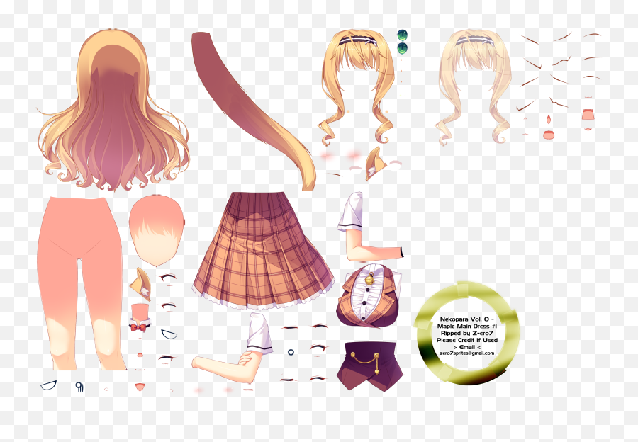 Pc Computer - Nekopara Vol 0 Maple Main Dress 1 The Nekopara Maple Vol 4 Png,Nekopara Icon