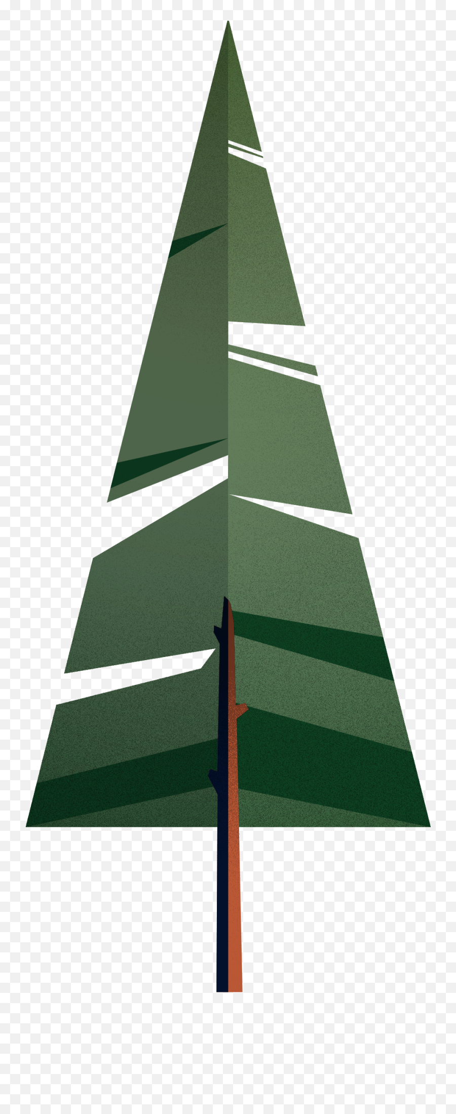 Vector Trees - Vector Tree Illustration Png,Christmas Tree Vector Png