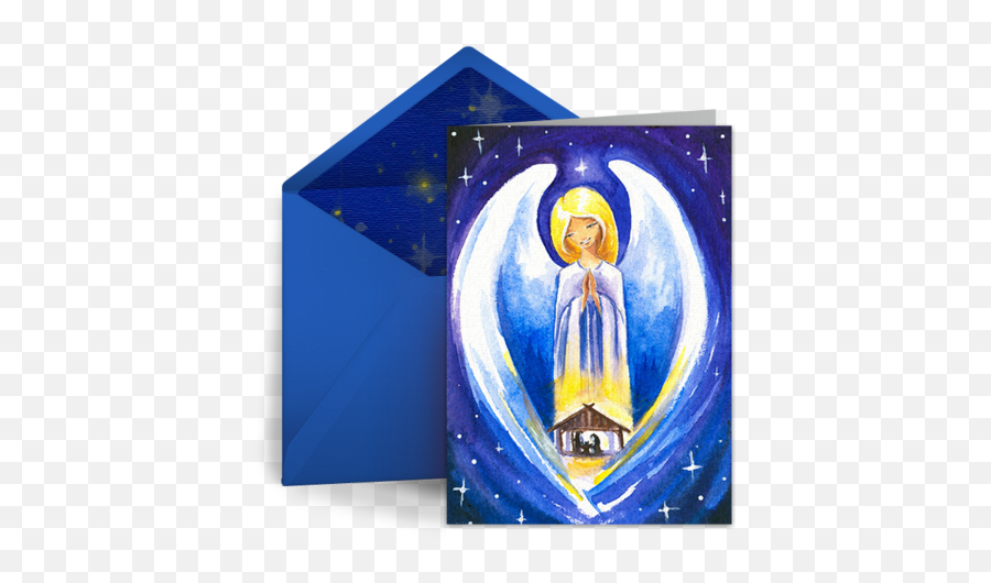 Top 10 Free Ecards For Christmas Party Ideas Punchbowl - Anjel Na Plátne Png,Christmas Nativity Icon