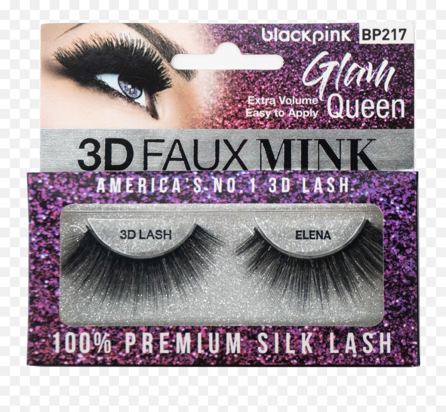 Blackpink 3d Eyelash Glam Queen Counter Display - Faux Mink Png,Glam Icon Pack