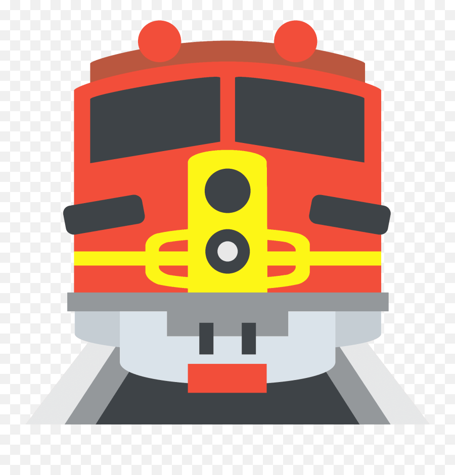 Train Emoji Clipart Free Download Transparent Png Creazilla - Vector Train Icon Png,Train Icon Transparent