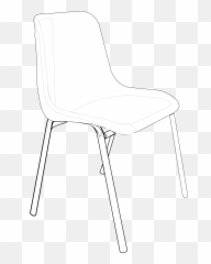 Chair Outlinefurniture Free Vector - Furniture Style png