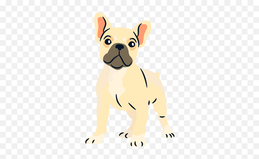 French Bulldog Puppy - Transparent French Bulldog Logo Png,Puppy Transparent Background