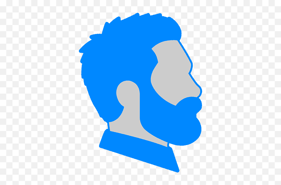 Cropped - Allaboutbeardslogobluegraysiteicon1png Hair Design,Translate Icon Vector