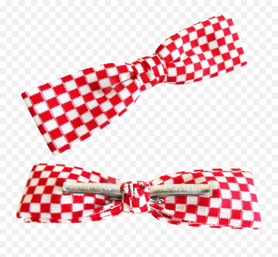 Download Vintage Menu0027s Bow Tie Red White Royal Rust - Bow Tie Png,Red Bow Tie Png