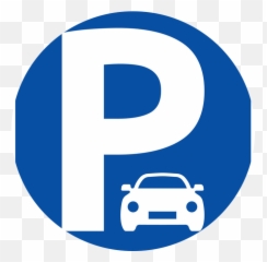 Free Parking Sign - St Maryu0027s Basilica Clipart Full Size Car Art Signs png