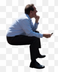 Guy Sitting Png Arms Up Picture 1787705 - Old Person Sitting Png,Sitting Man Png