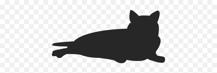 Cat Kitten Silhouette - Sleeping Png Download 512512 Sleeping Cat Silhouette Png,Sleeping Png