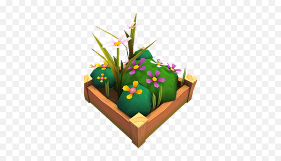 Flower Bed Paradise Bay Wikia Fandom - Artificial Flower Png,Flower Bed Png