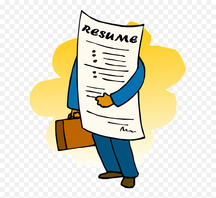 Job Resume Clipart - Resume Writing Png,Resume Png