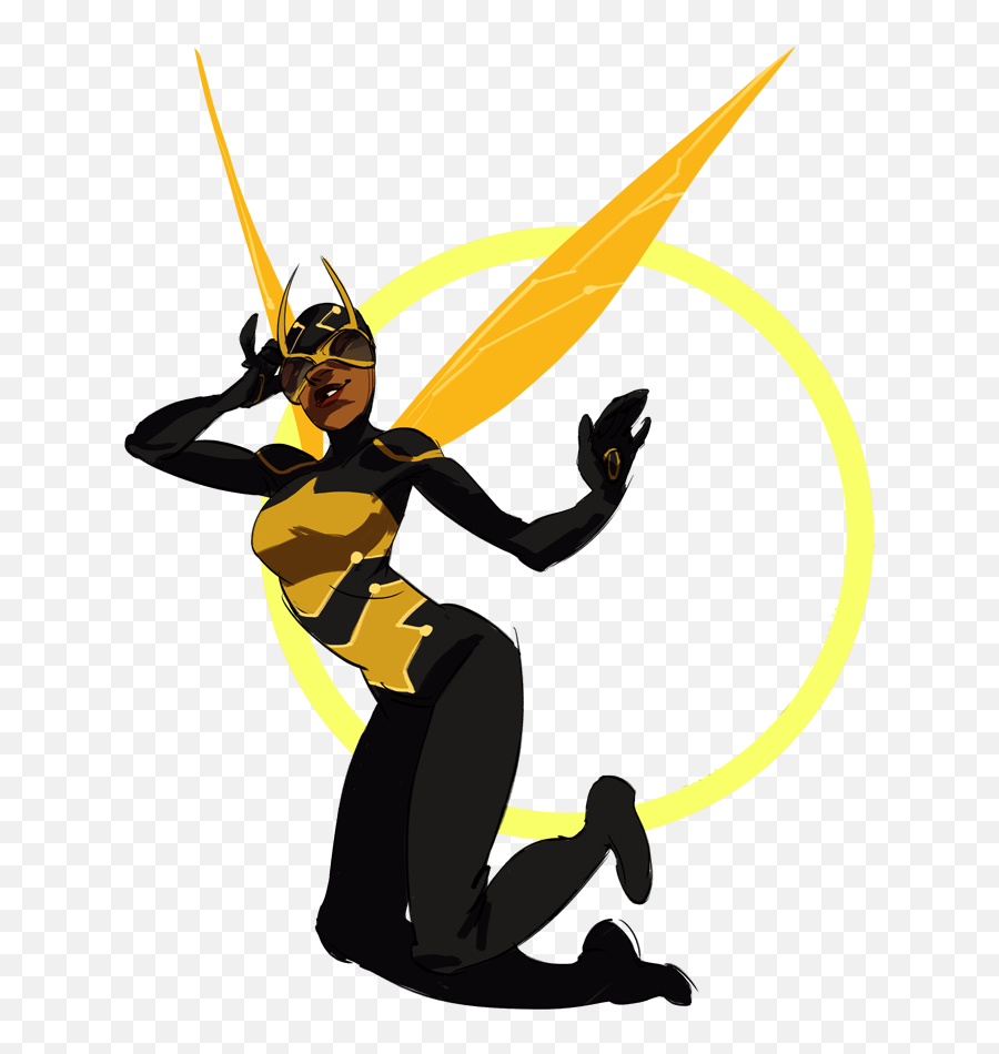 Bumblebee Starfire Teen Titans Dc Comics - Bumble Bee Karen Beecher Bumblebee Dc Png,Teen Titans Png