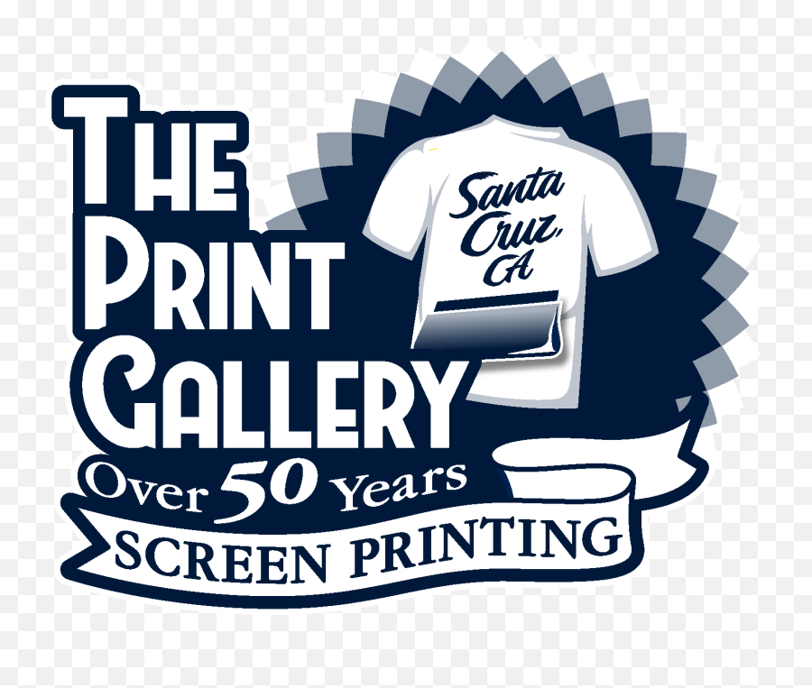 Screen Printing T Shirts U0026 Embroidery Services In Santa Cruz - Illustration Png,Shirt Logo Png