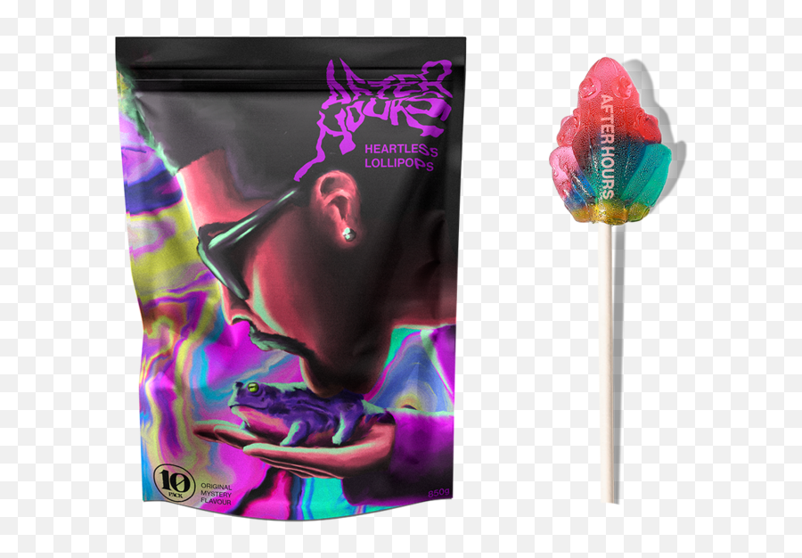 Heartless Lollipops Mystery Flavor Digital Album - Heartless The Weeknd Lollipops Png,Lollipop Transparent