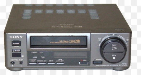 Sony Ev - C100 Hi8 Video8 Vcr Hi8 Png,Vcr Png
