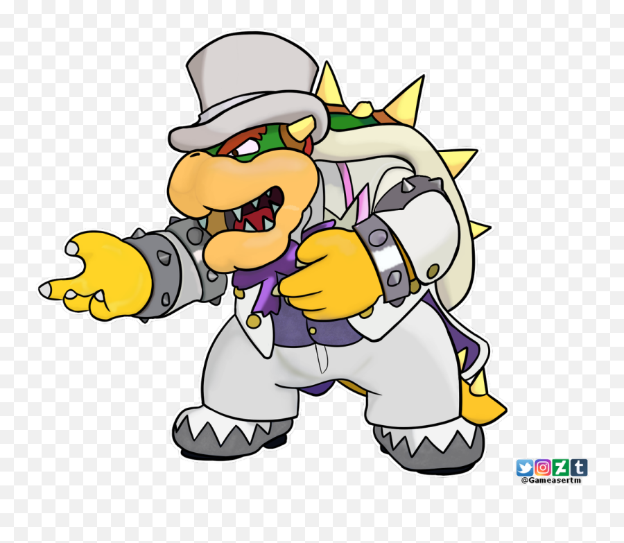 Browser Drawing Mario Bowser Transparent Png Clipart - Super Super Mario Odyssey Bowser,Super Mario Odyssey Png