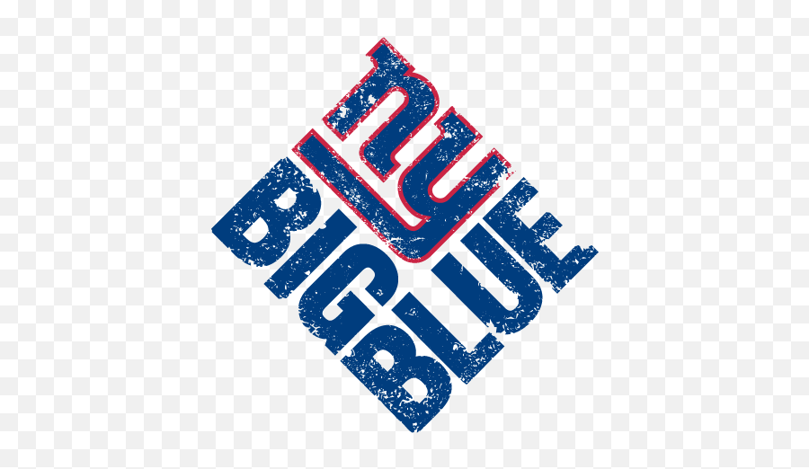 Big Blue Giants Clipart New York - Ny Giants Big Blue Png,Ny Giants Logo Clip Art