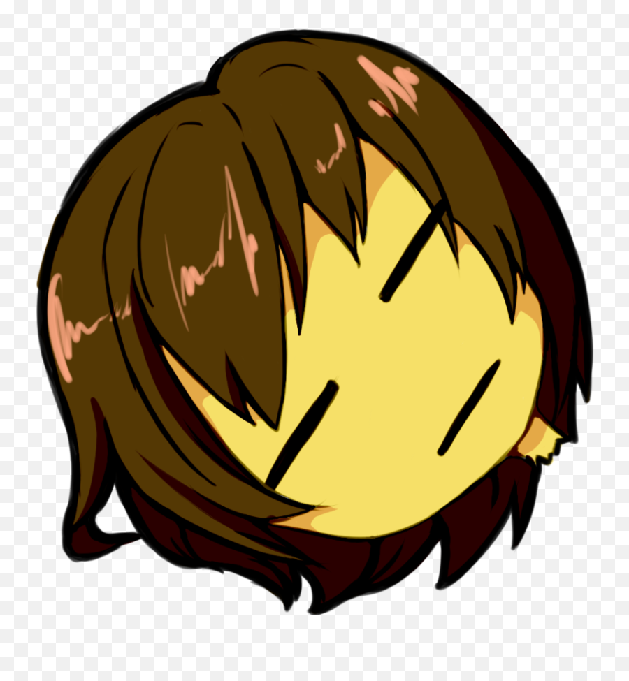 Frisk Head Png - Clip Art,Frisk Png