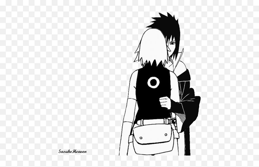 U2014 My Husband Wife - Sasuke Black And White Png,Naruto Transparent
