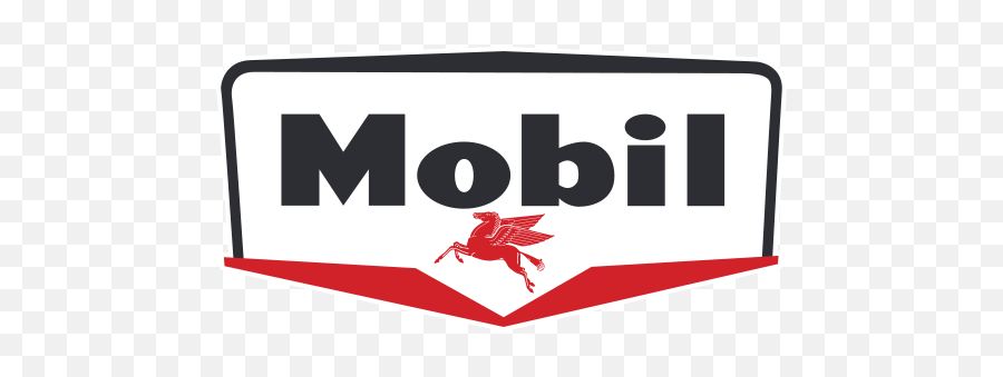 Mobil Logo - Vintage Mobil Oil Logo Png,Mobil 1 Logo