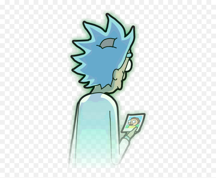 Picture - Ghost Rick Pocket Mortys Png,Rick Png