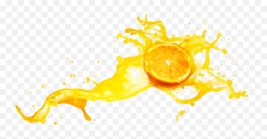 Orange Splash Png Download - Bitter Orange,Juice Splash Png