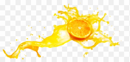 Orange Splash Png Download - Bitter