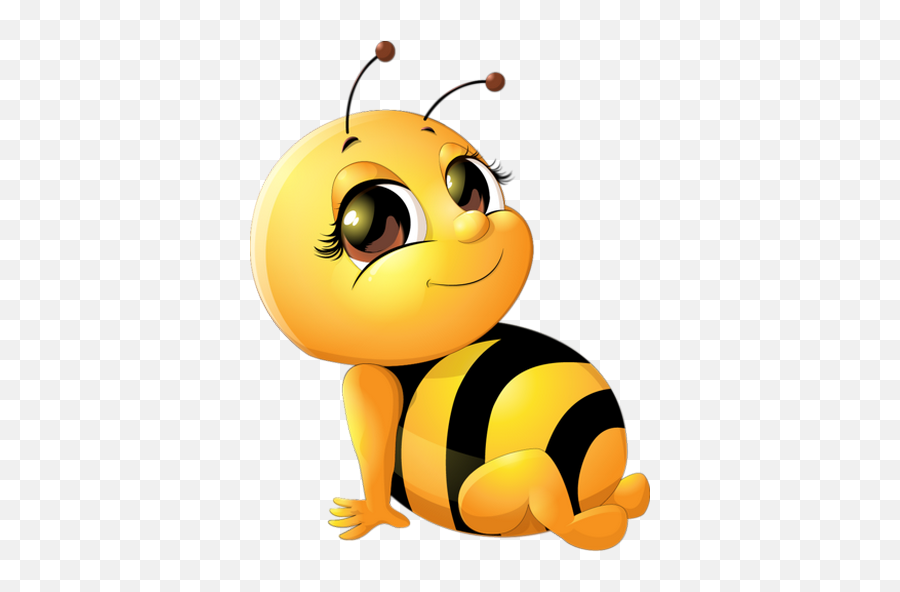 Desenho De Abelha - Honey Bee Cartoon Png,Cute Bee Png - free transparent  png images 