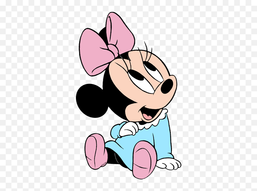 Baby Minnie Mouse Clip Art Png 5 - Transparent Baby Minnie Mouse Png,Baby Minnie Mouse Png