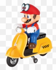 2 4ghz Super Mario Odyssey Scooter - png