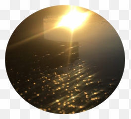 Sun Sunsets Lights Freetoedit Sticker By Leila - Circle png