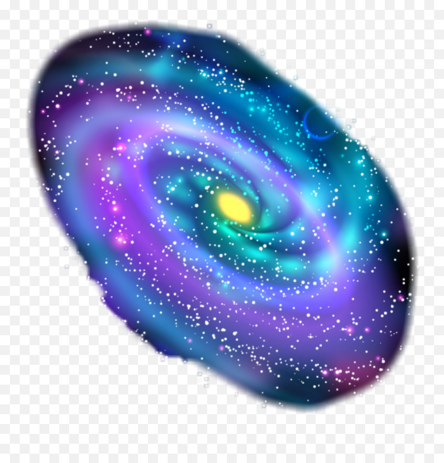 Color Spiral Galaxy Stars Sticker By Valeria Gercke - Beautiful Galaxy Color Png,Spiral Galaxy Png