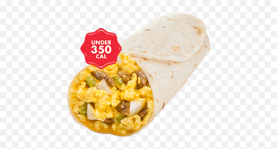 Spicy Sausage U0026 Egg Burrito - Wrap Roti Png,Scrambled Eggs Png