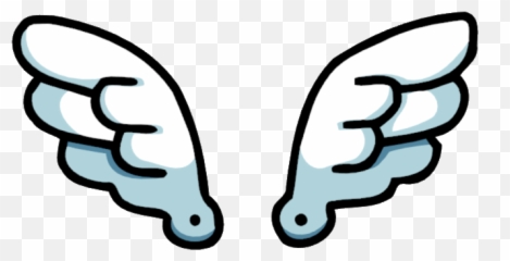 Download Free Png Cartoon Angel Wings - Waze Up No Background