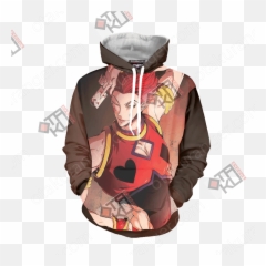 Hunter X Hisoka Morow 3d Hoodie - Otakuranger Supreme Kids Hoodie Png,Hisoka Png