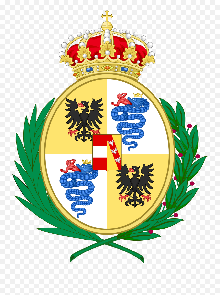 Filecoat Of Arms The House Habsburg - Lorraine As Visconti Coat Of Arms Png,Monarch Png