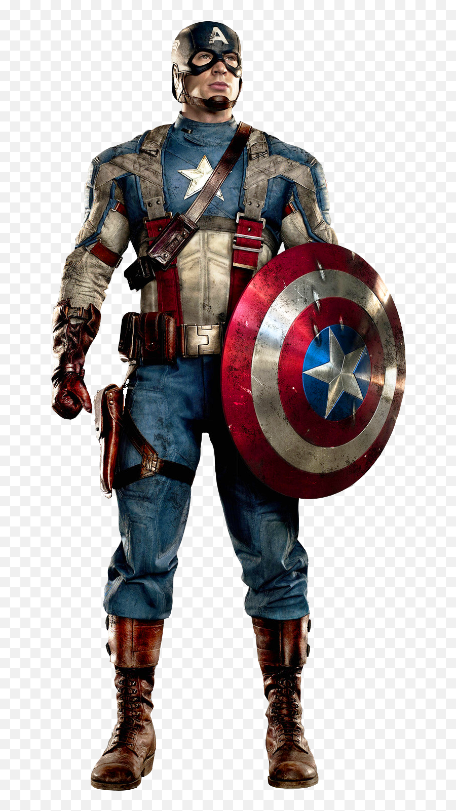 Captain Americau0027s Uniform Marvel Cinematic Universe Wiki - Captain America The First Avenger Suit Png,Captain America Logo