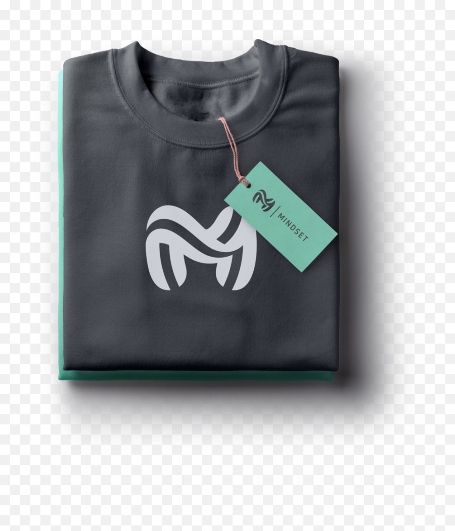 Mindset Folded T - Shirt Mockup Png Download Tshirt Folded Mockup Kaos Lipat Polos,Tshirt Png